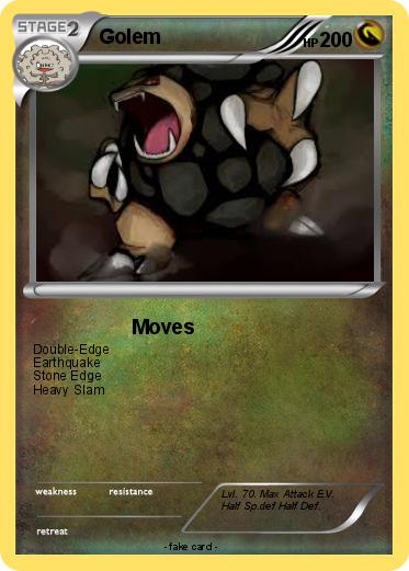 Pokemon Golem