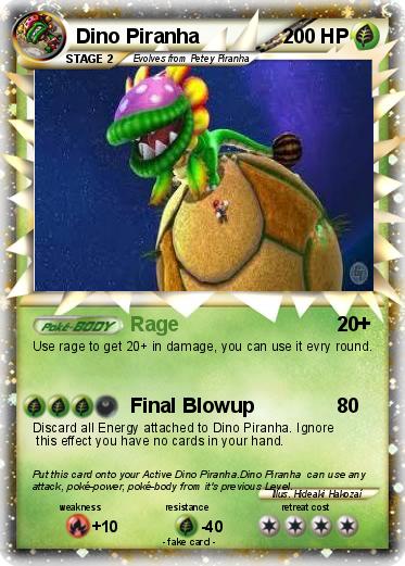 Pokemon Dino Piranha