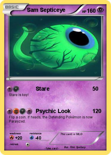 Pokemon Sam Septiceye