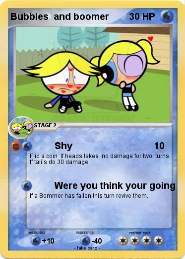 Pokemon Bubbles  and boomer