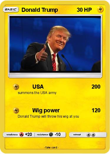 Pokemon Donald Trump