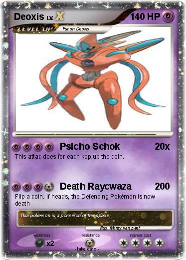 Pokemon Deoxis