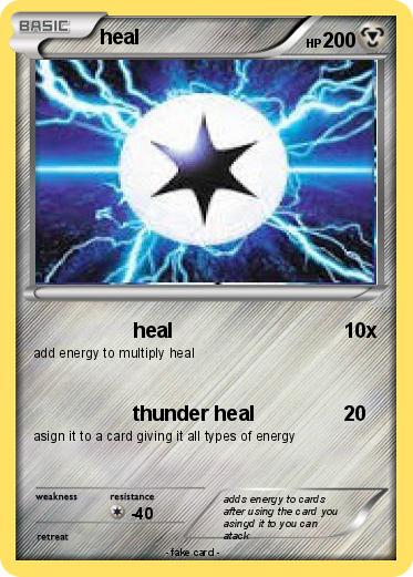 Pokemon heal