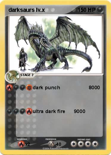 Pokemon darksaurs lv.x              