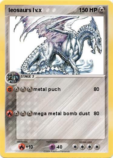 Pokemon leosaurs lv.x