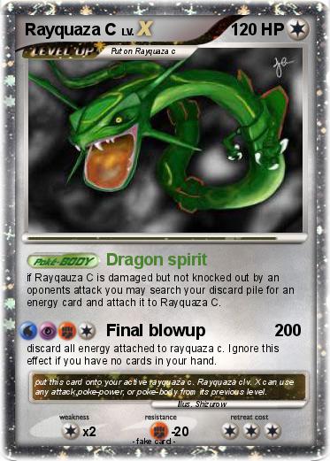 Pokemon Rayquaza C