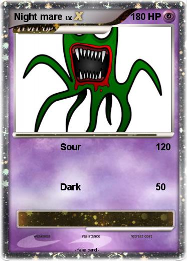 Pokemon Night mare