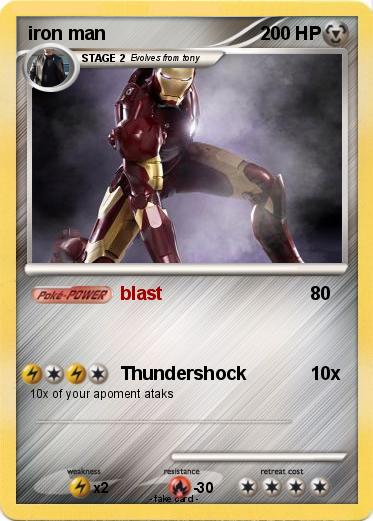 Pokemon iron man