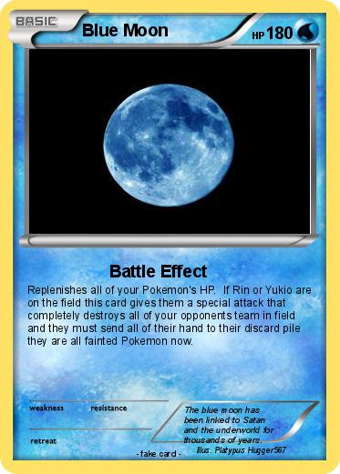 Pokemon Blue Moon