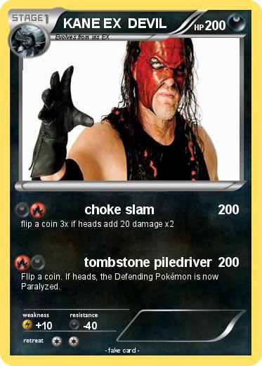 Pokemon KANE EX  DEVIL