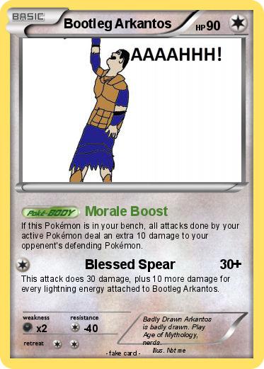 Pokemon Bootleg Arkantos