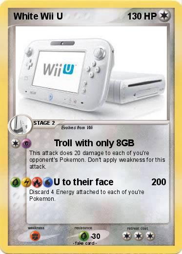 Pokemon White Wii U