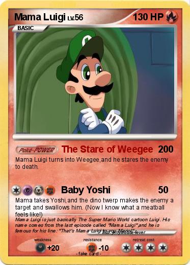 Pokemon Mama Luigi