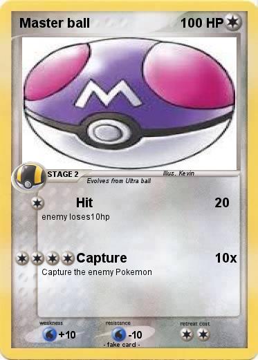 Pokemon Master ball