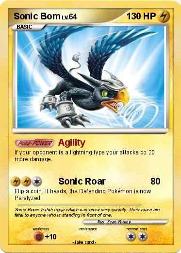 Pokemon Sonic Bom