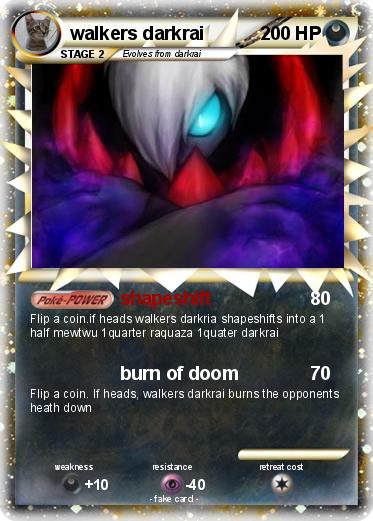 Pokemon walkers darkrai