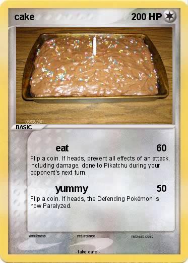 Pokemon cake