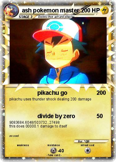 Pokemon ash pokemon master