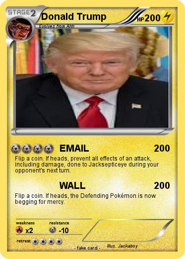 Pokemon Donald Trump