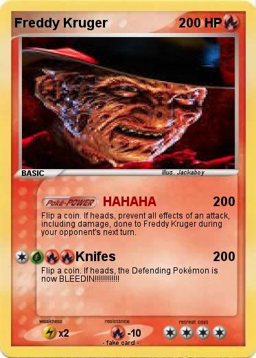 Pokemon Freddy Kruger