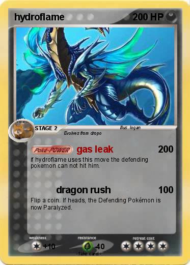 Pokemon hydroflame