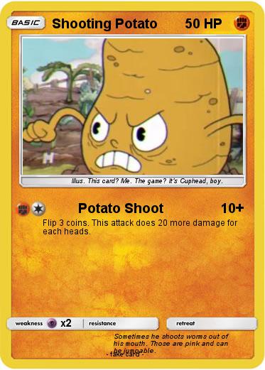Pokemon Shooting Potato