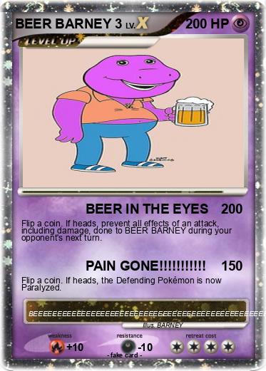 Pokemon BEER BARNEY 3