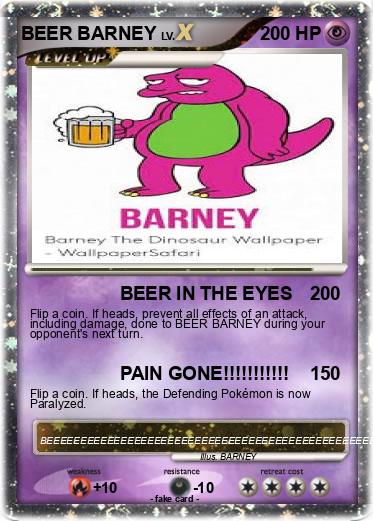 Pokemon BEER BARNEY