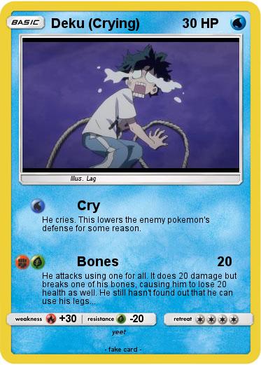 Pokemon Deku (Crying)
