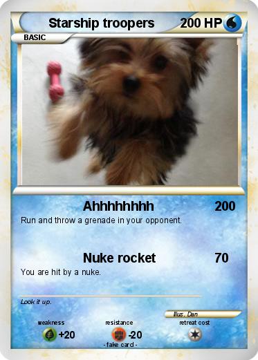 Pokemon Starship troopers