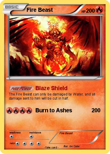 Pokemon Fire Beast