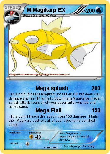 Pokemon M Magikarp EX
