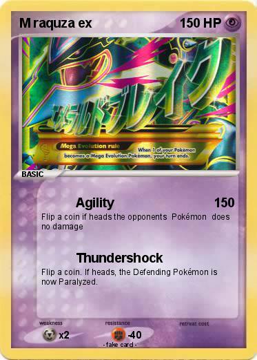 Pokemon M raquza ex