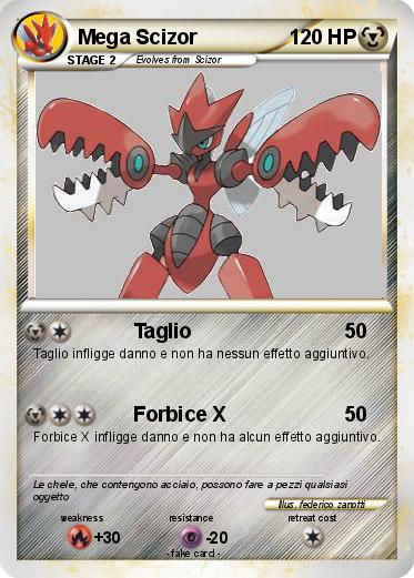 Pokemon Mega Scizor