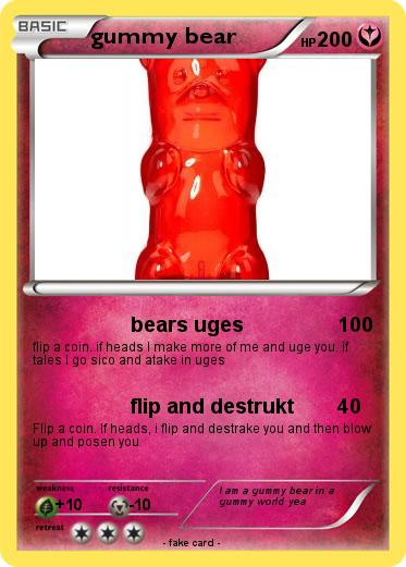 Pokemon gummy bear