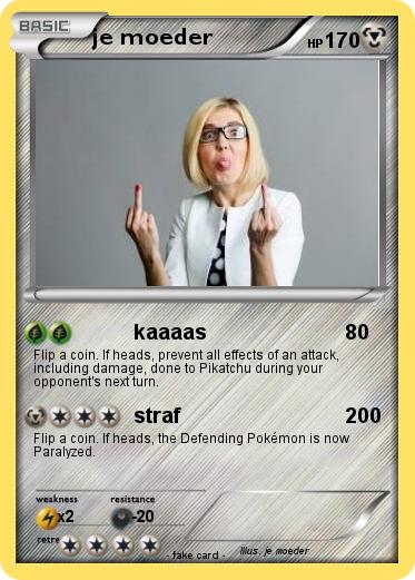 Pokemon je moeder
