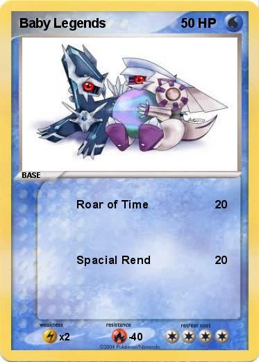 Pokemon Baby Legends