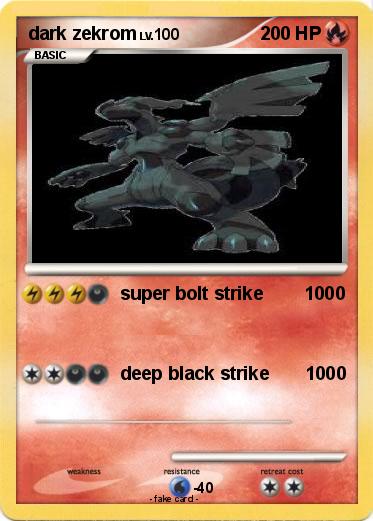 Pokemon dark zekrom