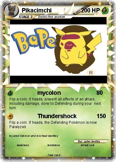 Pokemon Pikacimchi
