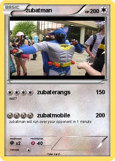 Pokemon zubatman