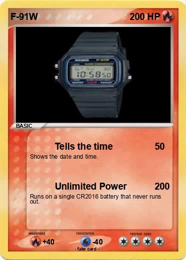 Pokemon F-91W