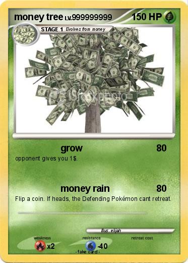 Pokemon money tree