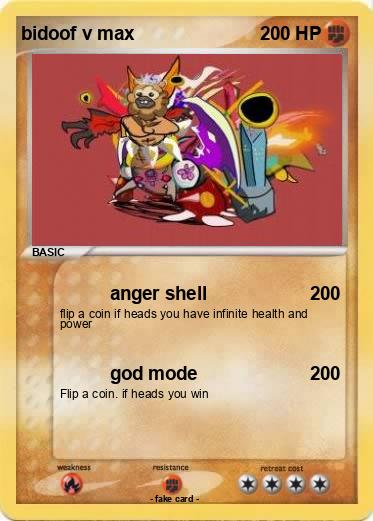 Pokemon bidoof v max