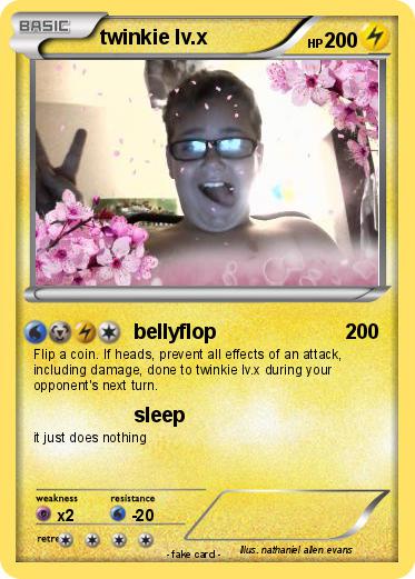 Pokemon twinkie lv.x