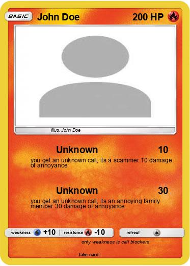 Pokemon John Doe