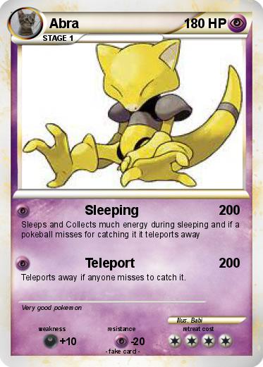 Pokemon Abra