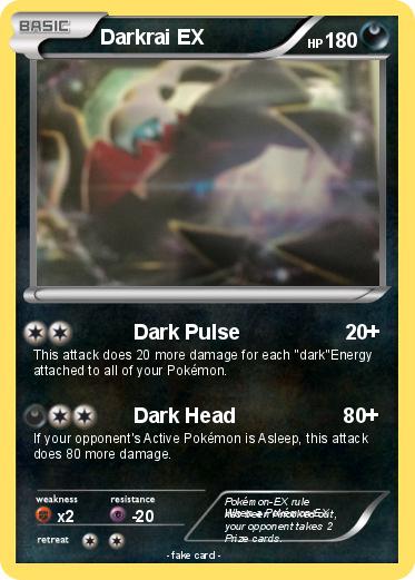 Pokemon Darkrai EX