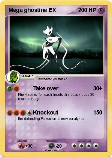 Pokemon Mega ghostine EX