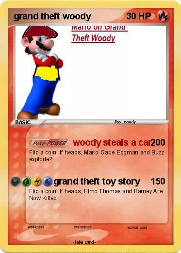 Pokemon grand theft woody