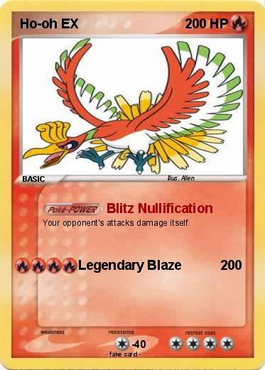 Pokemon Ho-oh EX